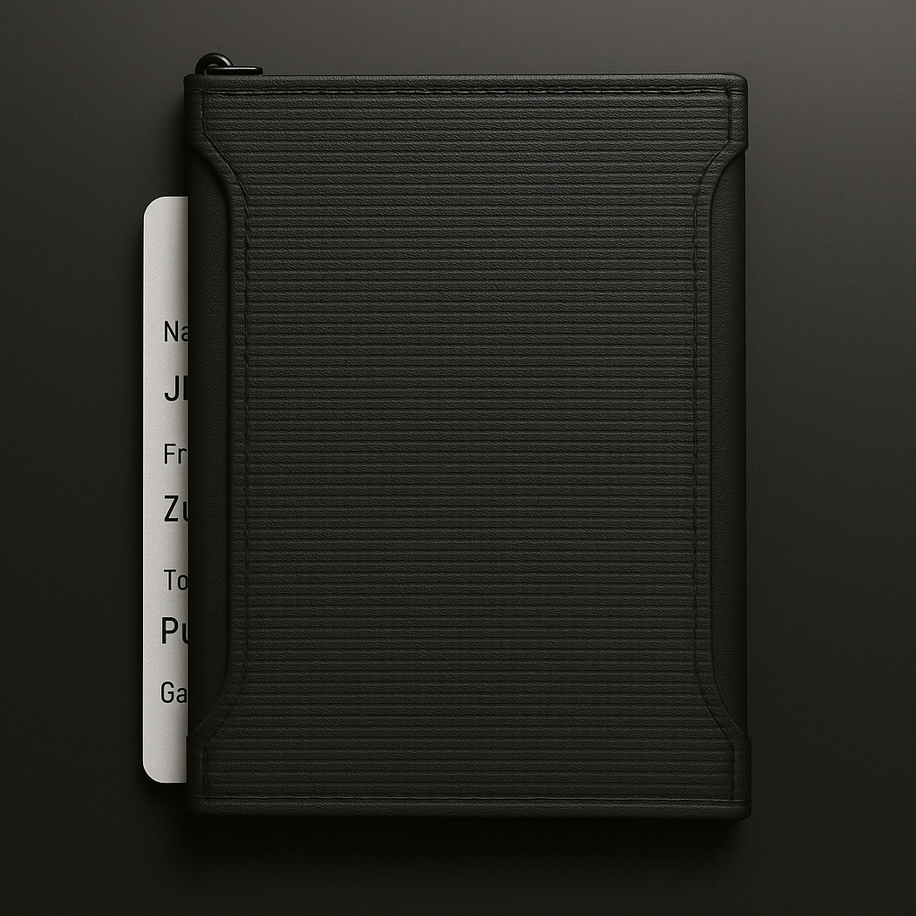 RFID Travel Wallet - Passport Holder & Travel Organizer